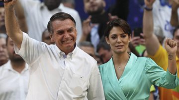 Jair Bolsonaro e Michelle Bolsonaro - Foto: Getty Images