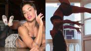 Aline Campos dá show de beleza durante aula de Pole Dance - Reprodução/Instagram