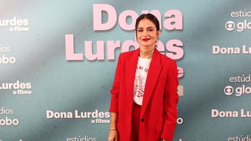 Nanda Costa integra o elenco de Dona Lurdes, o filme - Globo/Lucas Teixeira