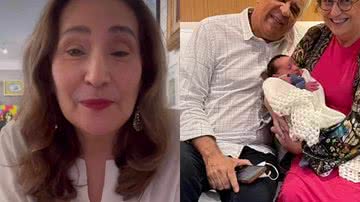 Sonia Abrão mostra encontro do neto com o avô - Reprodução/Instagram