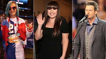 Katy Perry, Kelly Clarkson e Blake Shelton - Getty Images