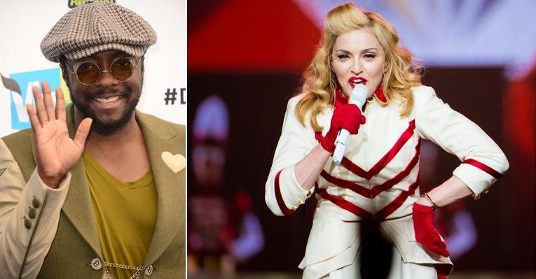 will.i.am e Madonna - Getty Images