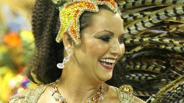 Luiza Brunet comemora retorno ao carnaval - Clayton Militão / PhotoRioNews
