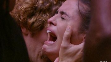 Hana chorando durante a eliminação do BBB19 - Reprodução/TV Globo