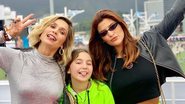 Flávia Alessandra com as filhas Giulia Costa e Olívia - Instagram/Reprodução