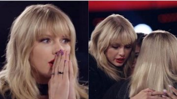 Taylor Swift e Kelly Clarkson se emocionam ao ouvir história de fã durante programa! - Foto/Reprodução