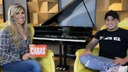 Fernanda Comora entrevista o cantor sertanejo Kauan no Glow Up - Divulgação