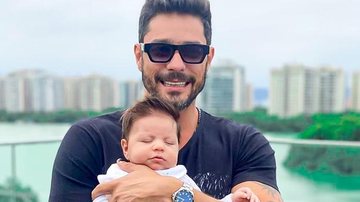 Diego Grossi celebra dois meses do filho, Enrico - Reprodução/Instagram