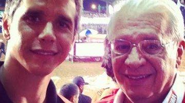 Márcio Garcia relembra último aniversário do pai, Carlos - Reprodução/Instagram