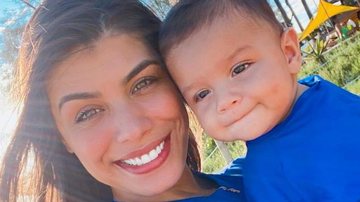 Fran Grossi se encanta ao ver os primeiros dentes do filho - Reprodução/Instagram